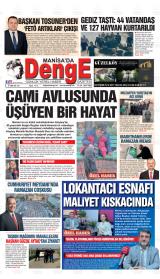 MANİSA'DA DENGE