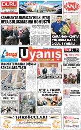 KARAMANDA UYANIŞ