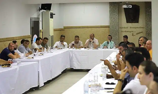 Başkan Çiçek Muhtarlarla Buluştu