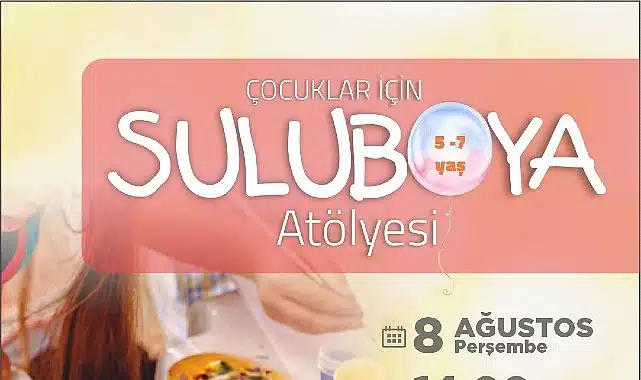 Büyükşehir’den çocuklar için atölye etkinliği
