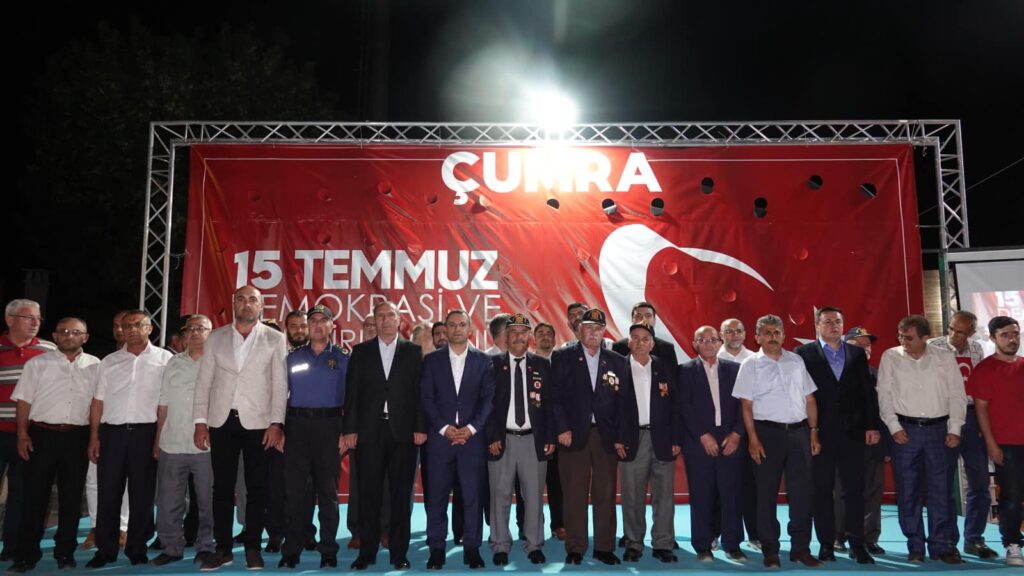 Çumra’da 15 Temmuz Şehitleri Anısına Tören Düzenlendi