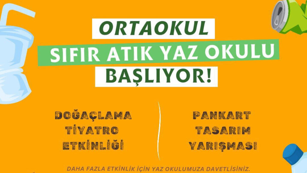 Karatay Belediyesi’nden “Sıfır Atık Yaz Okulları” Projesi