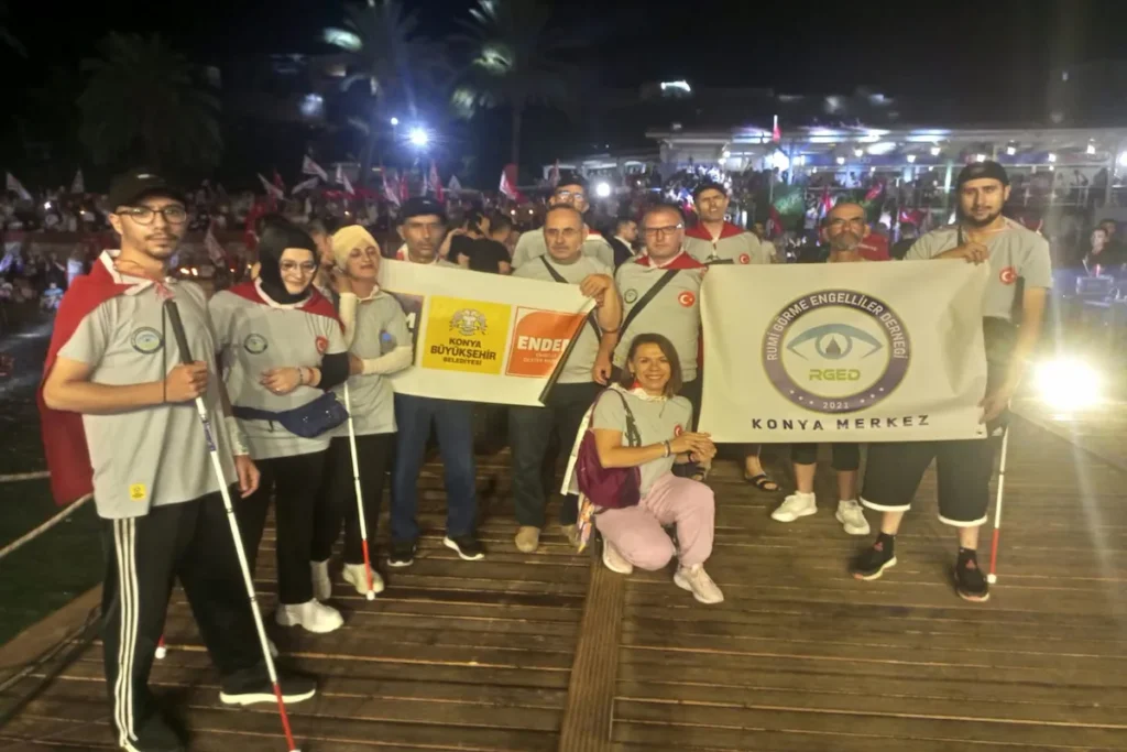 Rumi Görme Engelliler Derneği Üyeleri KKTC’de Anlamlı Etkinliklere Katıldı
