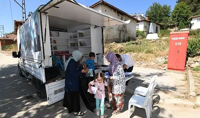 Gezici Kütüphane çok sevildi