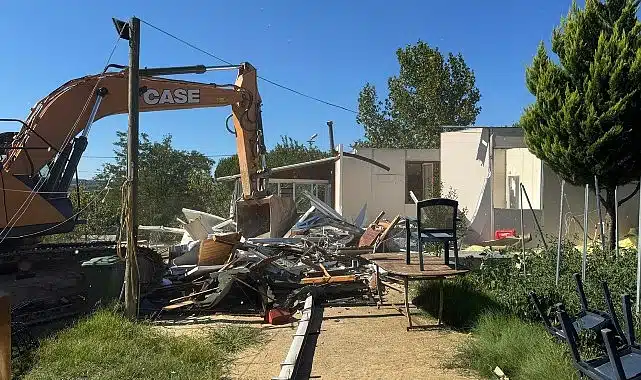 Ömerli Havzası’ndaki 83 Kaçak Yapı Kaldırıldı