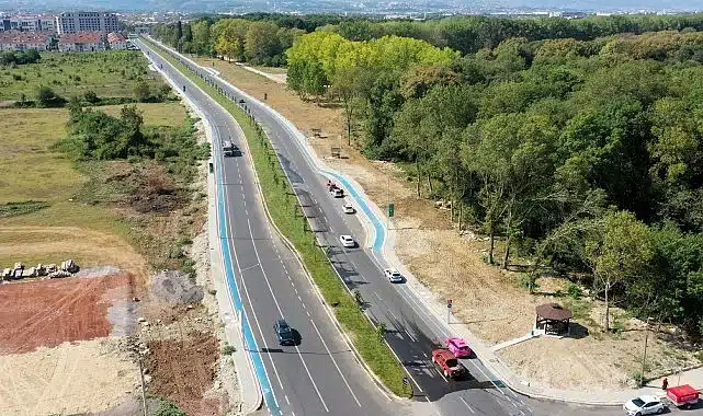 Stat bağlantı yolunda çevre düzenlemesi