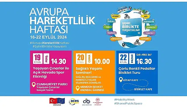 Avrupa Hareketlilik Haftası Başlıyor