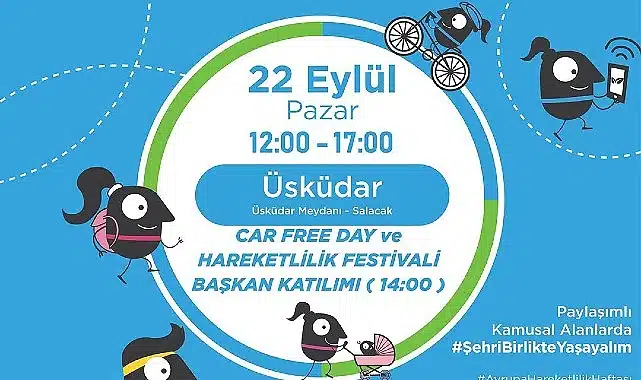 Avrupa Hareketlilik Haftası finali Üsküdar’da