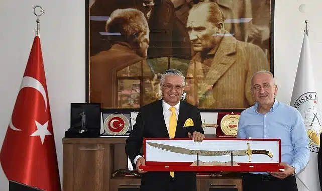 Başkan Topaloğlu’ndan Başkan Kılıç’a ziyaret