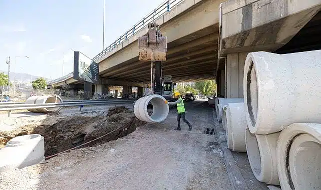 Bornova’nın taşkınlara karşı direnci artıyor