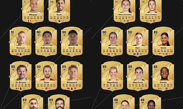 EA SPORTS FC 25’in En İyi 25 Futbolcusunun Reytingleri Açıklandı