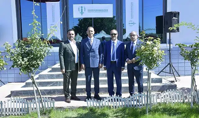 Kahramankazan’lı bürokratlar kahvaltıda buluştu.