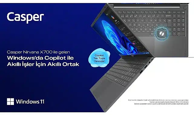 Windows 11 Pro ile Yenilenen Casper Nirvana Dizüstü Bilgisayarların İşletmelere Sağladığı 10 Fayda