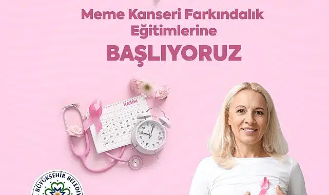 Büyükşehir’den Meme Kanseri Farkındalık Eğitimi