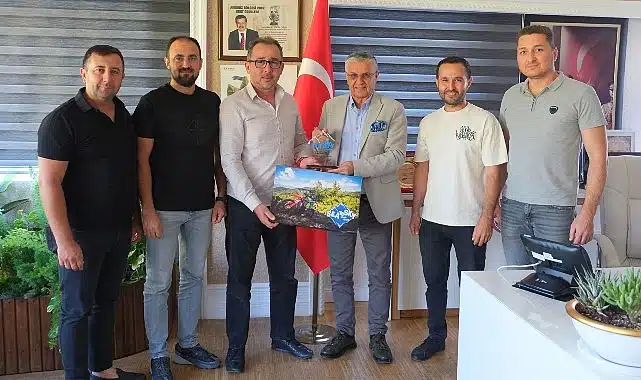 KEMK Başkanı Özdemir’den Başkan Topaloğlu’na teşekkür ziyareti