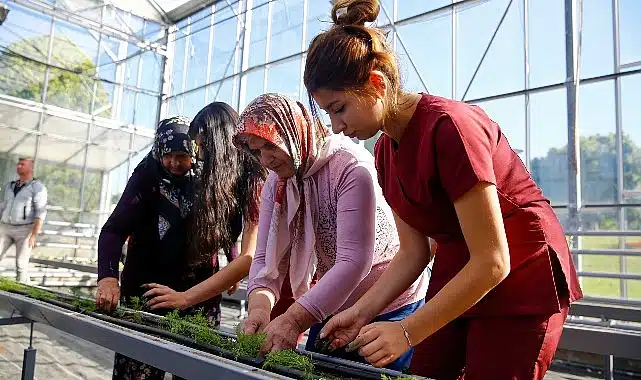 Alzheimer hastaları Mavi Ev’de moral buluyor