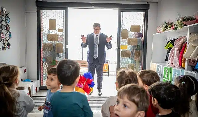 Başkan Tugay’dan yeni anaokulları müjdesi  “Fiyatlar yarıya düştü okul sayısı iki katına çıkacak”