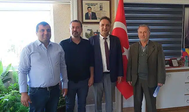 Beldibi İlk ve Ortaokulu yönetiminden Çelik’e ziyaret