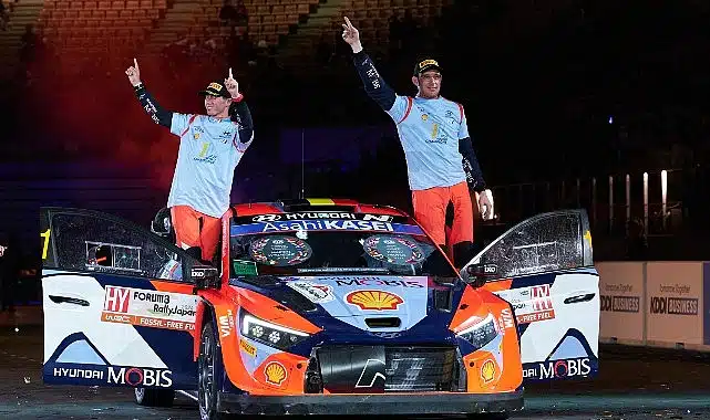 Thierry Neuville ve Martijn Wydaeghe İkilisi 2024 WRC Dünya Pilotlar Şampiyonu Oldu.
