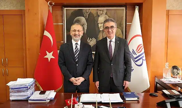 Başkan Özmen’den Başkan Mutlu’ya ziyaret