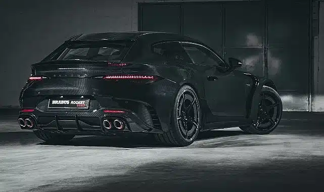BRABUS ROCKET GTS Sadece Continental Lastiklerini Kullanacak