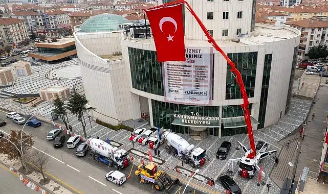 Kahramankazan Belediyesi Hizmet İçin Dev Yatırım