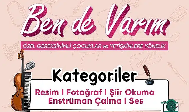 Konya Büyükşehir’den “Ben de Varım” Yarışması