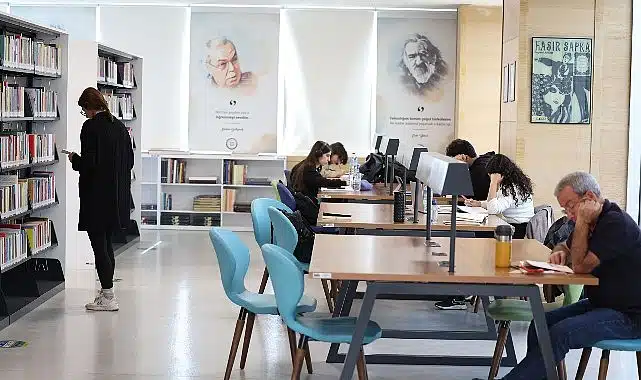Muğla Büyükşehir Kütüphaneleri’nde Okuma ve Çalışma Alanlarına Yoğun İlgi