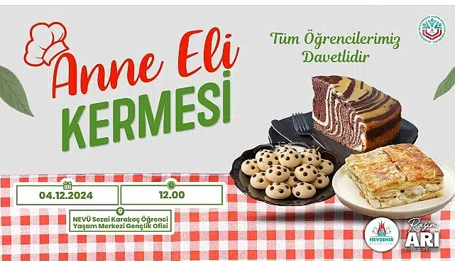 Nevşehir’de “Anne Eli Kermesi” 4 Aralık’da Yapılacak