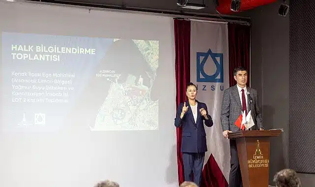 Alsancak’ın altyapısını güçlendirecek proje yurttaşlara tanıtıldı