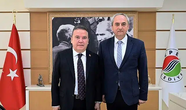 Başkan Böcek’ten Kepez’e ziyaret