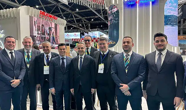 Başkan Topaloğlu Vakantiebeurs Seyahat Fuarı’nda