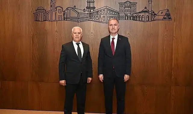 Mustafa Bozbey’den Başkan Taban’a Ziyaret