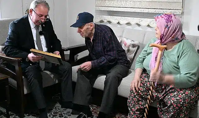 Salihli Belediyesi’nden Şehit Ailelerine Anlamlı Ziyaret