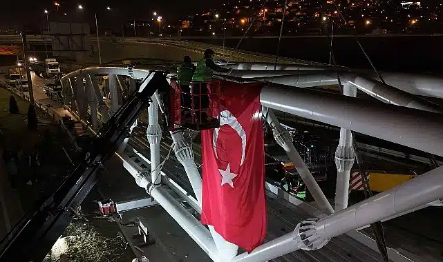 Solaklar’da gece yarısı ‘Üst Geçit’ operasyonu