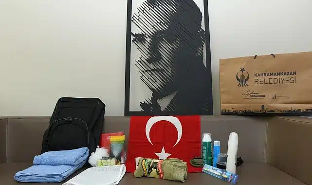 Askerin Çantası Kahramankazan Belediyesi’nden