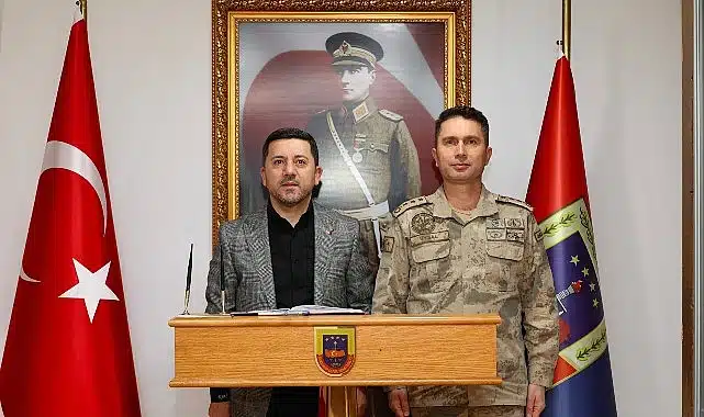 Başkan Arı’dan JAKEM Komutanı Uysal’a Ziyaret