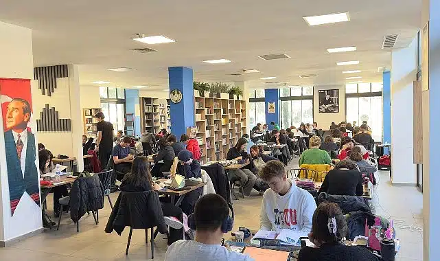 Başkan Çerçioğlu’nun Öğrencilere Armağanı Çalışma Salonlarına Yoğun İlgi