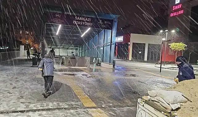 İstanbul’da Karla Mücadele