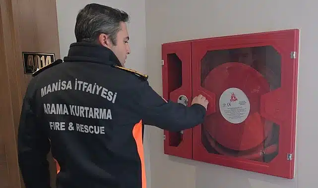 Manisa’da yangın güvenliği için denetimler devam ediyor