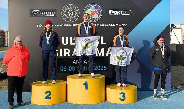 Osmangazi Belediyespor’un gençlerinden çifte madalya