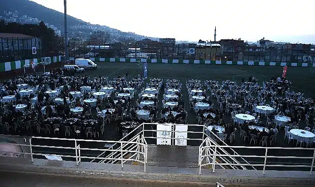 Başkan Aydın amatör spor kulüpleri yöneticileri ile iftarda buluştu
