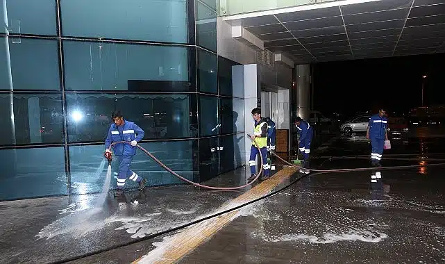 Başkan Çerçioğlu: Bayram Öncesinde Aydın’daki Terminallerde Temizlik Çalışmaları Devam Ediyor