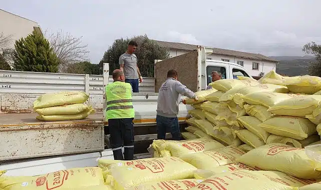 Güzelbahçe Belediyesi’nden Çiftçiye Desteğe Devam