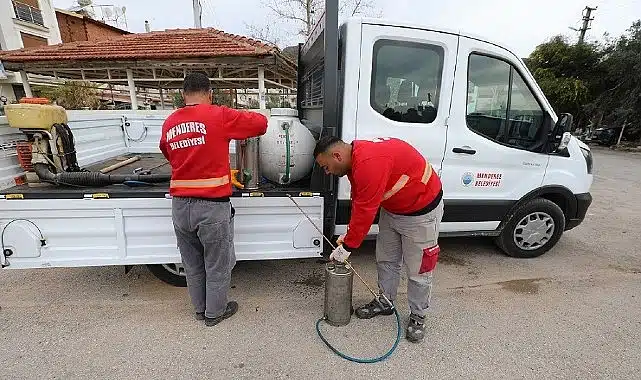 Menderes’te Haşere ile Mücadele Başladı