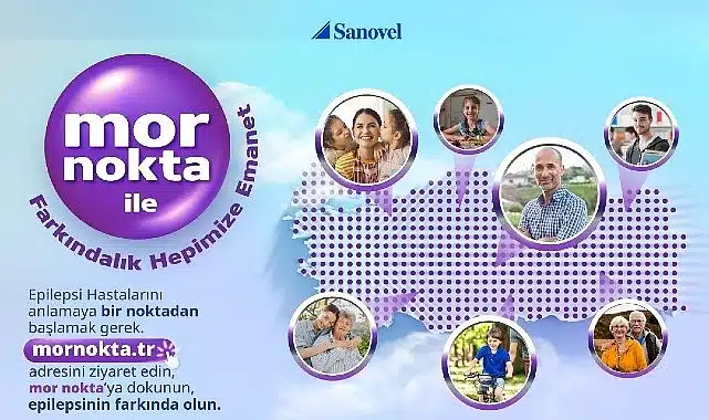 Sanovel, epilepsiyle mücadelede dikkatleri mor noktaya çekiyor.