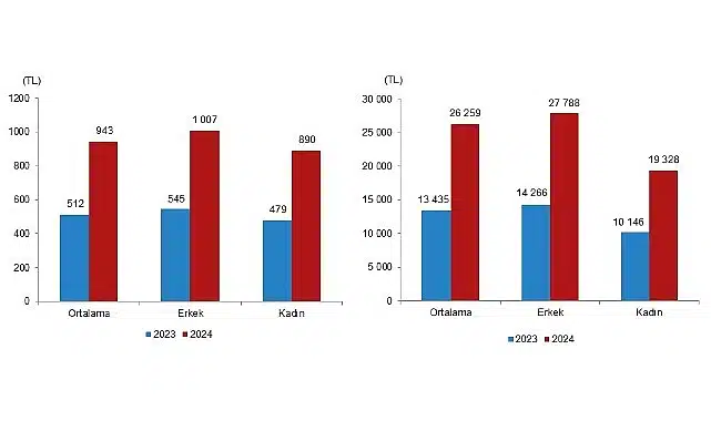Tüik: Mevsimlik tarım işçilerinin ortalama günlük ücretleri 2024 yılında %84,2 arttı