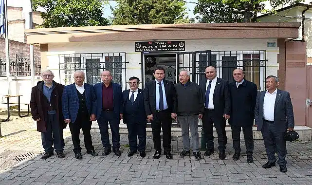 Başkan Aydın, Kayıhan Çarşısı esnafı ile buluştu