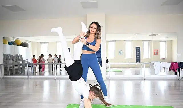 Başkan Çerçioğlu’ndan Çocuklara Ücretsiz Jimnastik Eğitimi