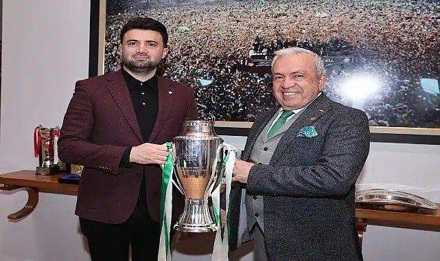 Başkan Şadi Özdemir’den Bursaspor’a destek: Her zaman yanınızdayız